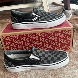 Mono/check Vans